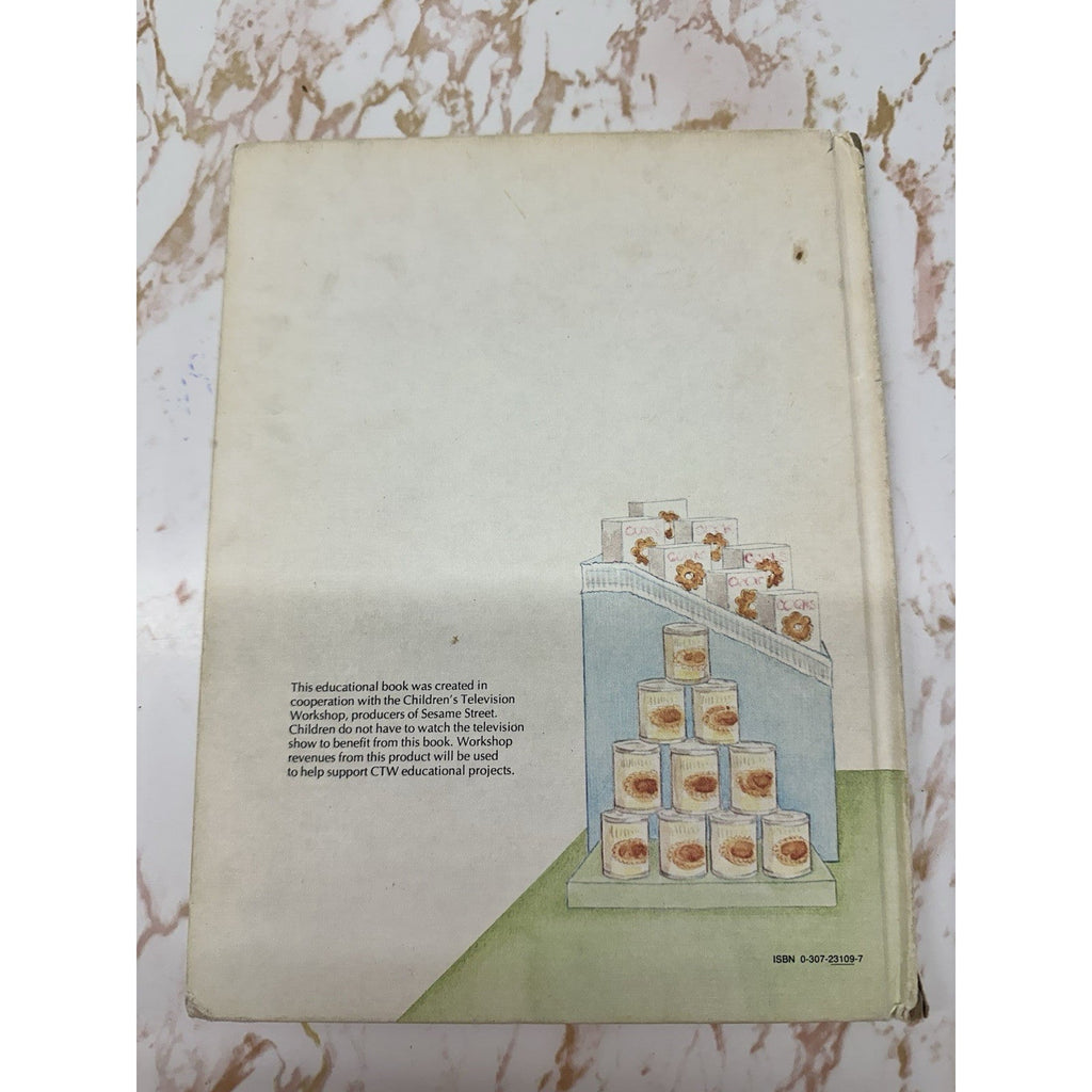 Vintage 1980 Sesame Street Dont Forget the Oatmeal Hardcover Book Golden Press