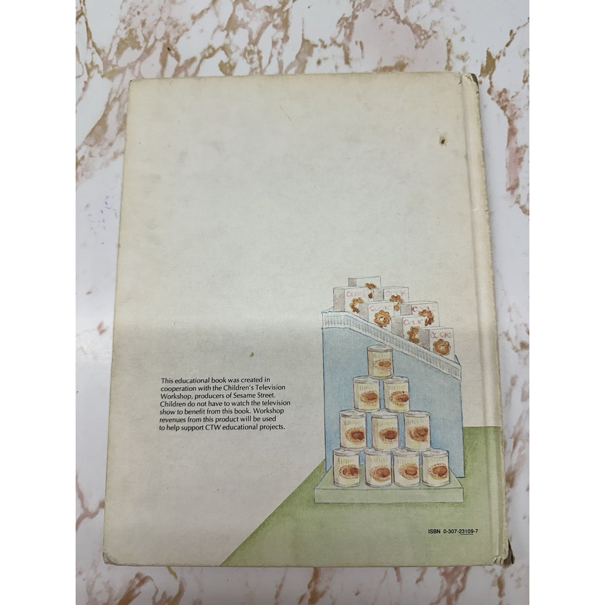 Vintage 1980 Sesame Street Dont Forget the Oatmeal Hardcover Book Golden Press