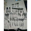YOU PICK VTG Oneida Northland PASADENA Stainless Black Accent Silverware MCM