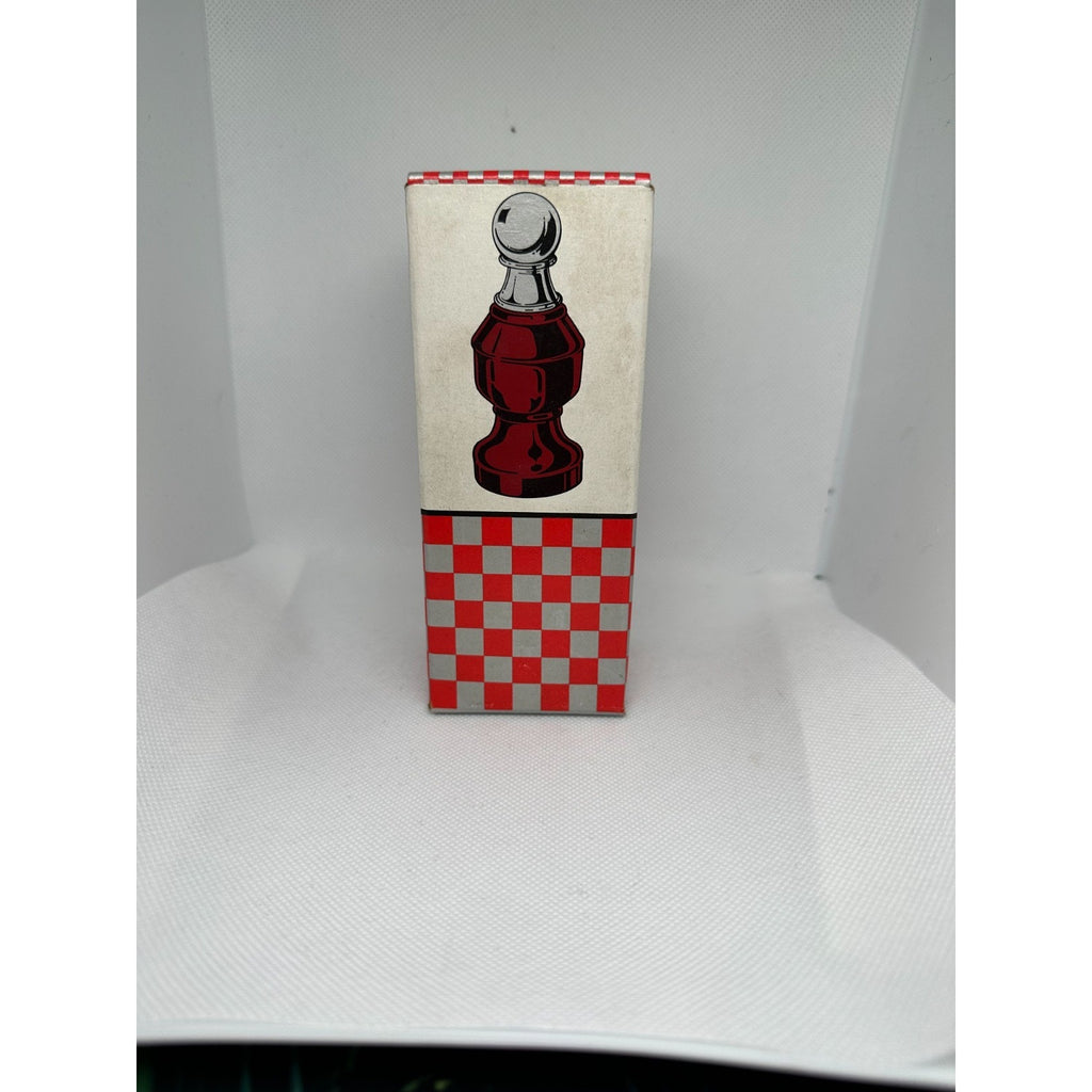 Vintage Avon Chess Piece Aftershave Decanter Lot of 4 w/ Original Boxes - 1970s