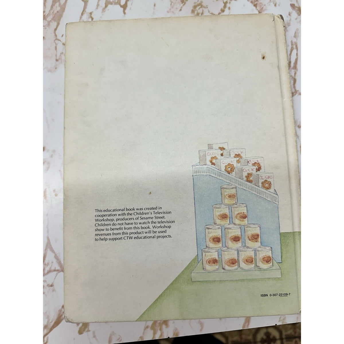 Vintage 1980 Sesame Street Dont Forget the Oatmeal Hardcover Book Golden Press