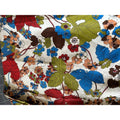 Vintage 60s 70s J Manes Co Figurative Floral Cotton Fabric 1Y MCM Mod OOP Retro
