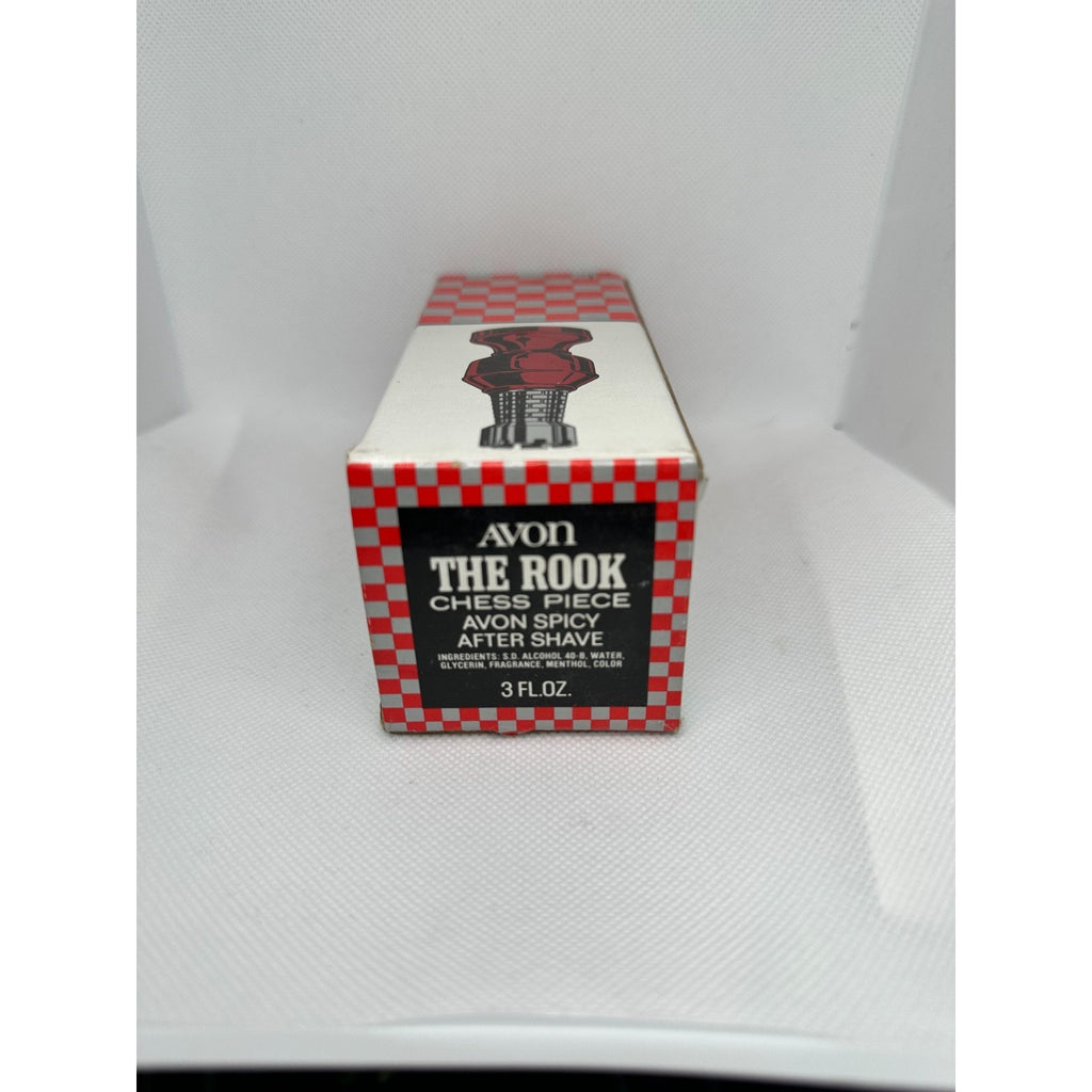 Vintage Avon Chess Piece Aftershave Decanter Lot of 4 w/ Original Boxes - 1970s