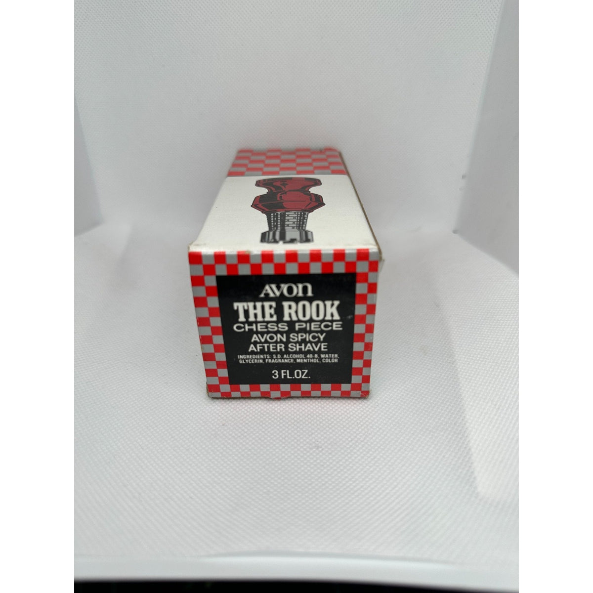 Vintage Avon Chess Piece Aftershave Decanter Lot of 4 w/ Original Boxes - 1970s