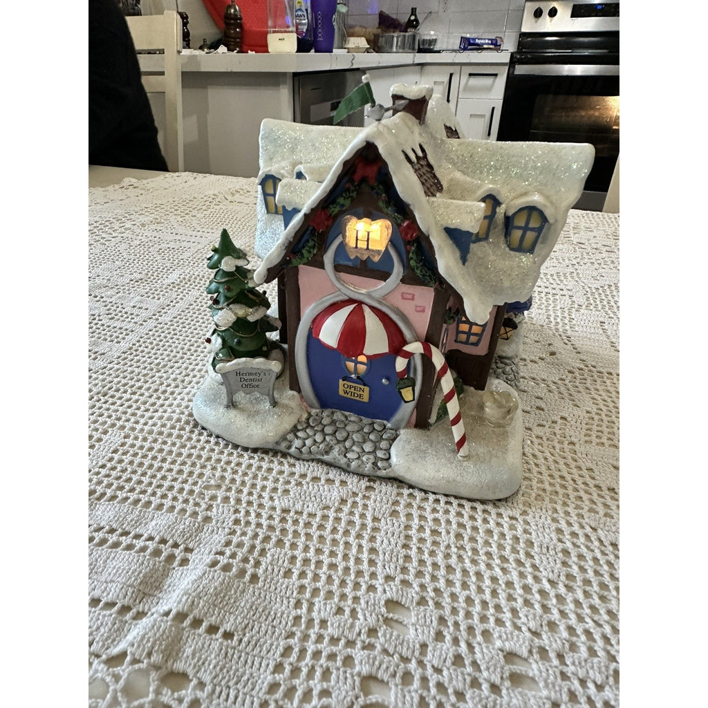 Vintage 2003 Hawthorne Village Hermey Dentist Office Rudolph Christmas 79058