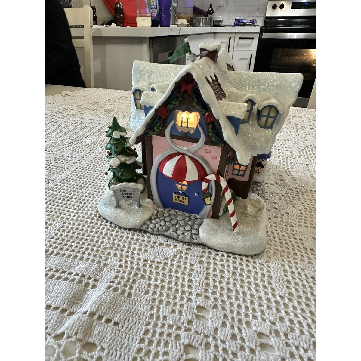 Vintage 2003 Hawthorne Village Hermey Dentist Office Rudolph Christmas 79058
