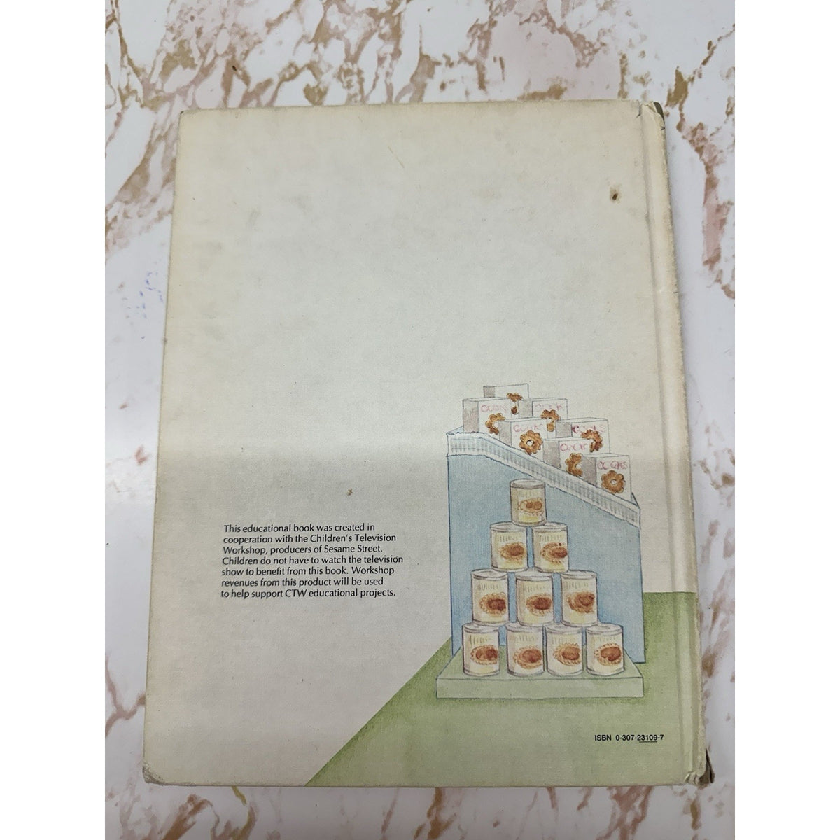 Vintage 1980 Sesame Street Dont Forget the Oatmeal Hardcover Book Golden Press