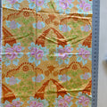 Kaffe Fassett Stencil Fabric #79 Marigold Gold 1 Yard | Westminster Fibers Rowan Collective Quilting Cotton | Basket Floral Print