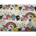 NEW Sanrio Hello Kitty Rainbow Friends Cotton Fabric - By the 1/2 Yard