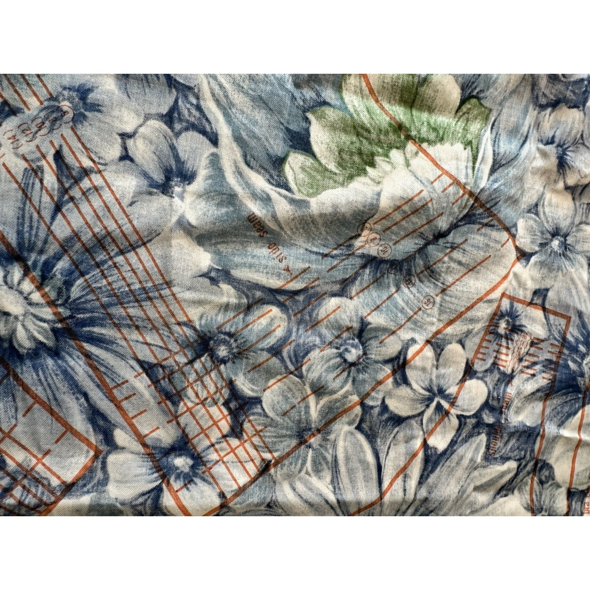 Vintage Cut & Sew Fabric Panel Hawaiian Floral Shorts Pattern HAWAIIPRINT