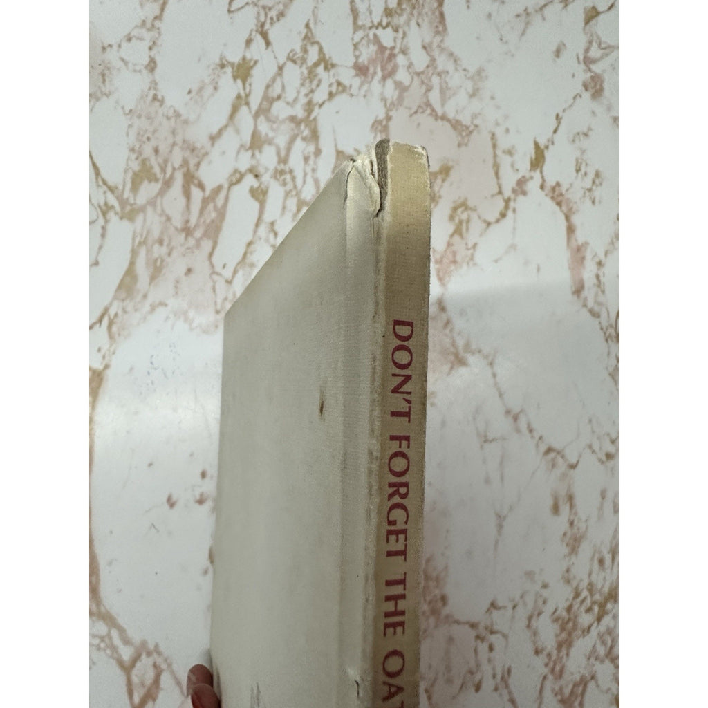 Vintage 1980 Sesame Street Dont Forget the Oatmeal Hardcover Book Golden Press
