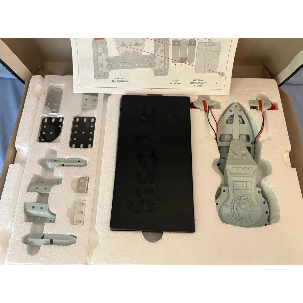 Star Trek TNG Steel Tec USS Enterprise Shuttle Build Kit Remco 7094 Unbuilt