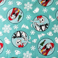 Disney Nightmare Before Christmas Fabric by the 1/2 Yard, Blue, Springs Creative
