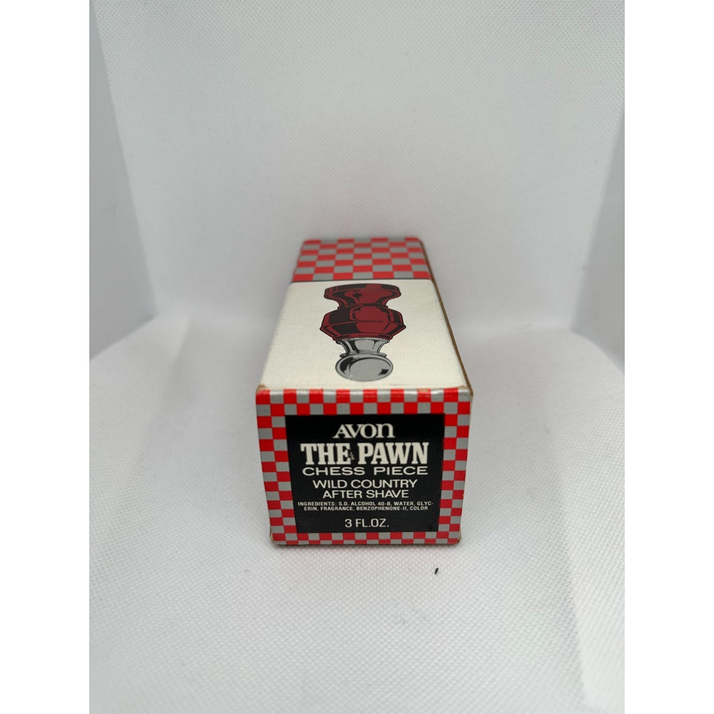 Vintage Avon Chess Piece Aftershave Decanter Lot of 4 w/ Original Boxes - 1970s
