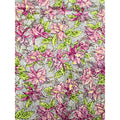Hoffman Morning Mist Fuchsia Floral Fabric 90014 Quilting Cotton By the Yard