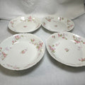 Set of 4 Haviland Limoges Schleiger 37 Berry Dessert Bowls 5" Pink Floral France