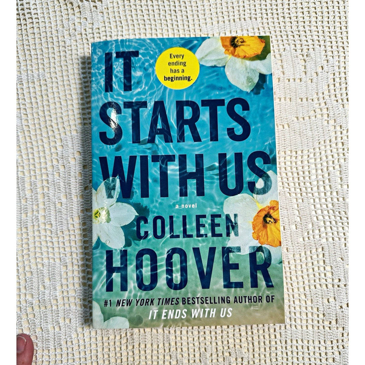 Colleen Hoover It Starts with Us: A Novel Trade Paperback 2022 It Ends with Us