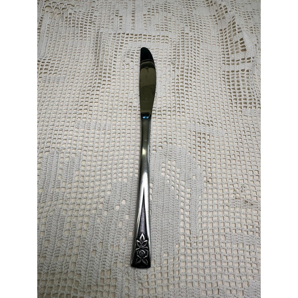 YOU PICK VTG Oneida Northland PASADENA Stainless Black Accent Silverware MCM