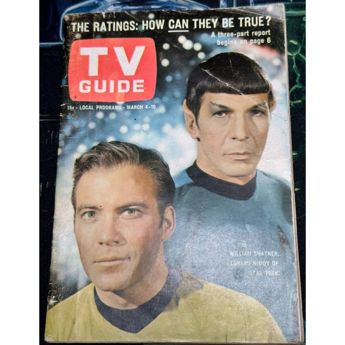 Vintage 1967 TV Guide #727 Star Trek Cover Seattle Tacoma Shatner Nimoy