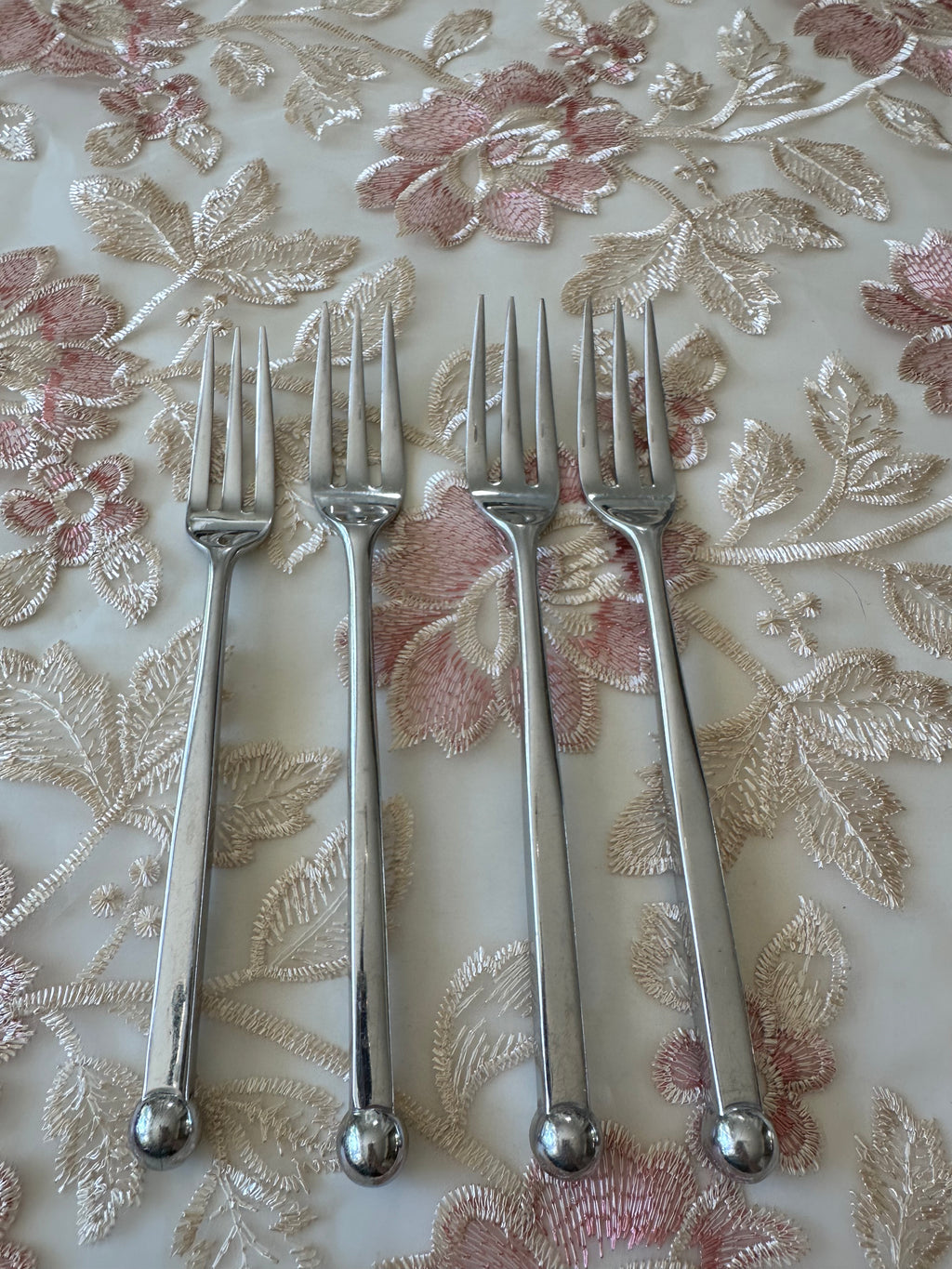 Sasaki Orbit Ward Bennett Dinner Fork Vintage 18/8 Stainless Japan MCM