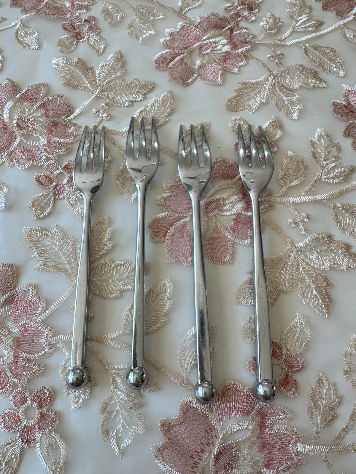 Sasaki Orbit Ward Bennett Dinner Fork Vintage 18/8 Stainless Japan MCM