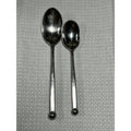 Set (2) Sasaki Orbit by Ward Bennett Oval/Teaspoon Vintage Stainless Japan MCM