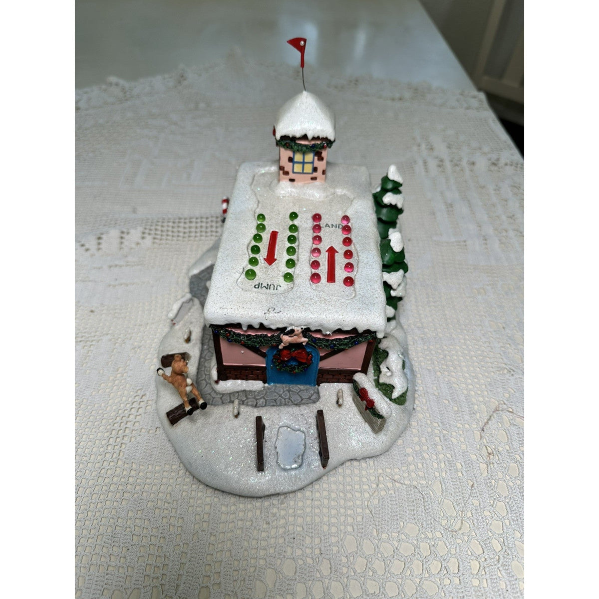 Hawthorne Village Rudolph "Coach Comets Flight Camp" 79054 AS-IS Figurine