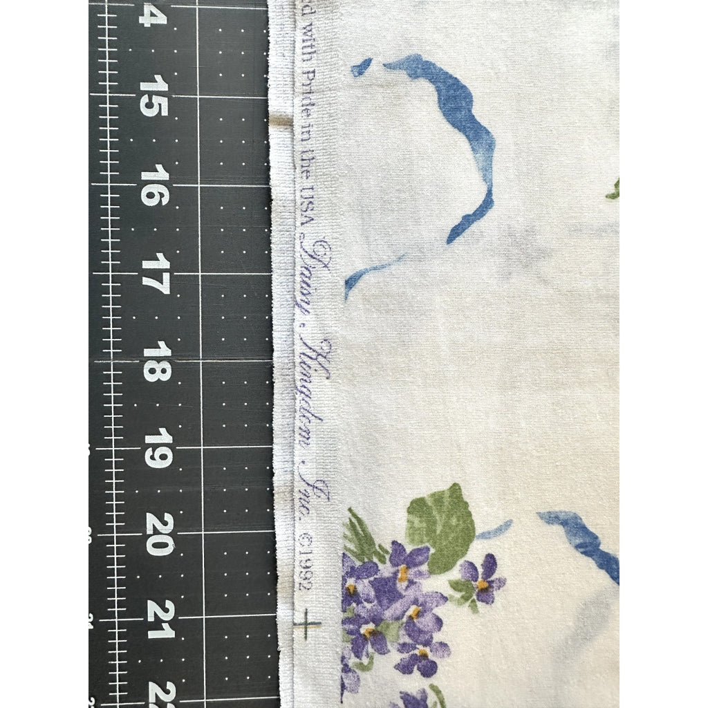 5Y VTG OOP 1992 Daisy Kingdom Country Garden Bouquet Floral Cotton Fabric 6604