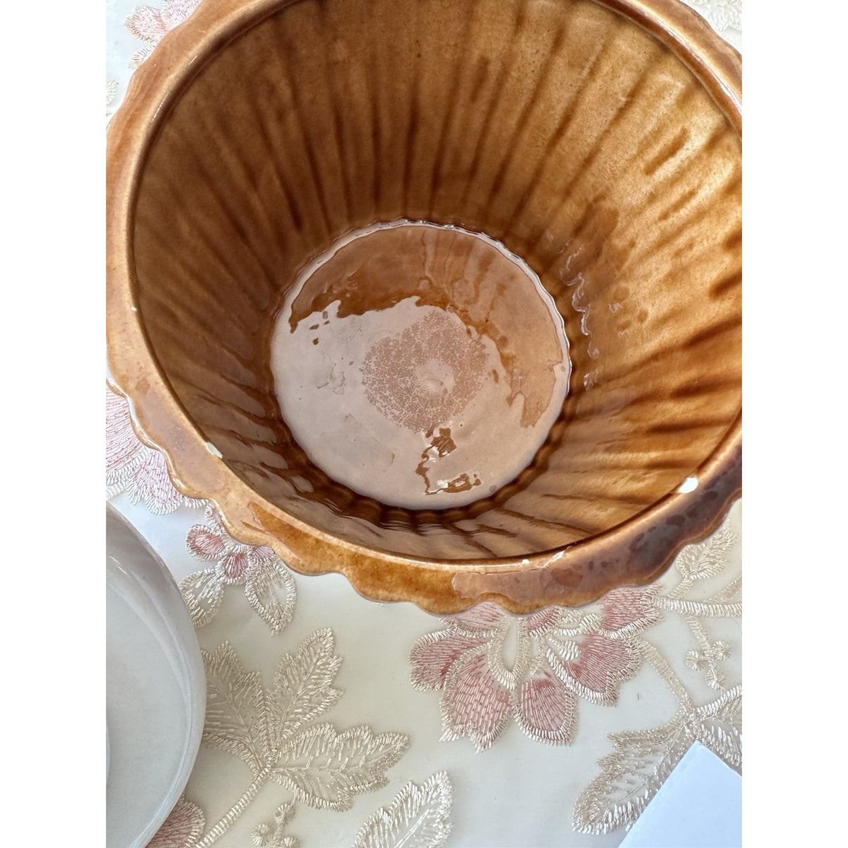 Vintage Cupcake Cookie Jar 9"H USA J54 "BL" Mark