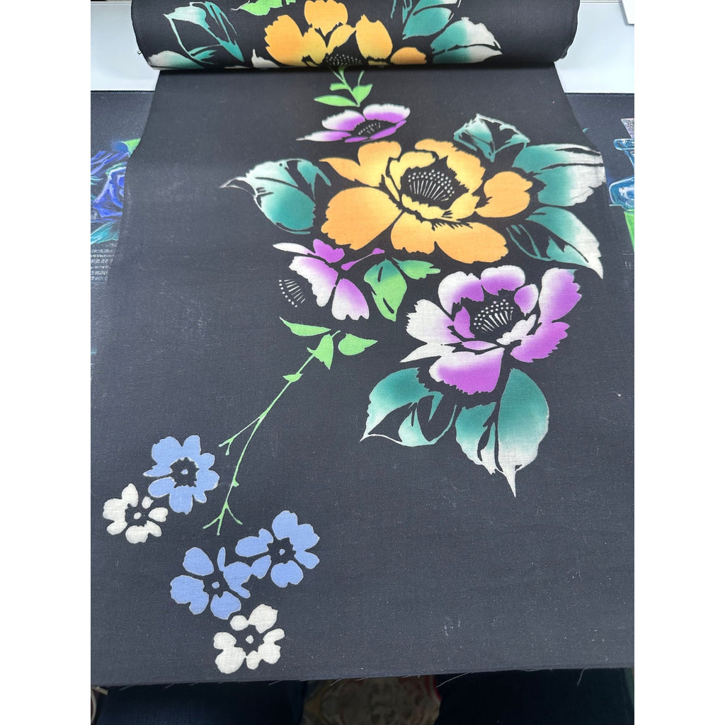 Japanese Yukata Deadstock Fabric "Moonlight Story"