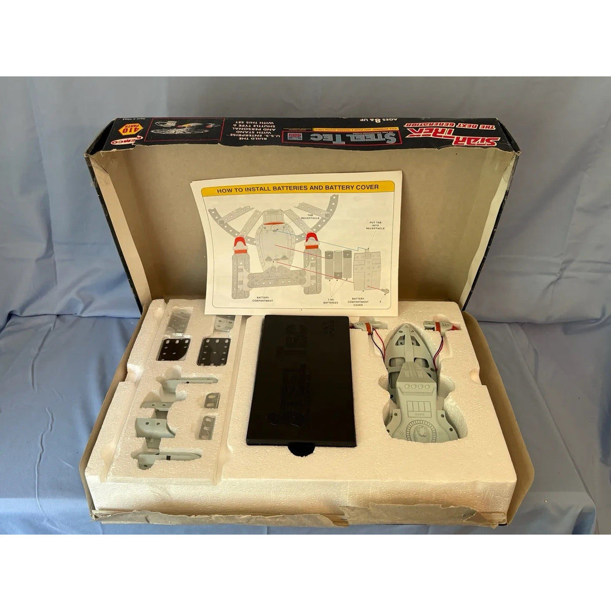 Star Trek TNG Steel Tec USS Enterprise Shuttle Build Kit Remco 7094 Unbuilt