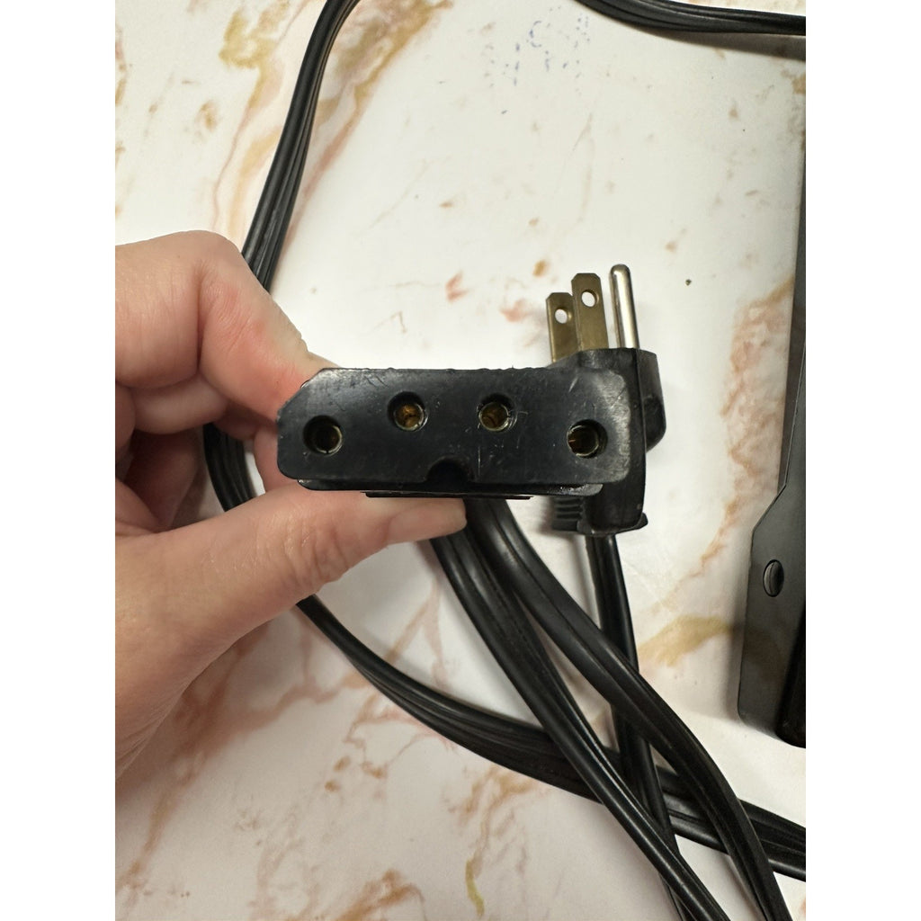 Genuine Bernette YDK YC-420-4 Foot Controller w/ Power Cord 3-Pin Rectangle Plug