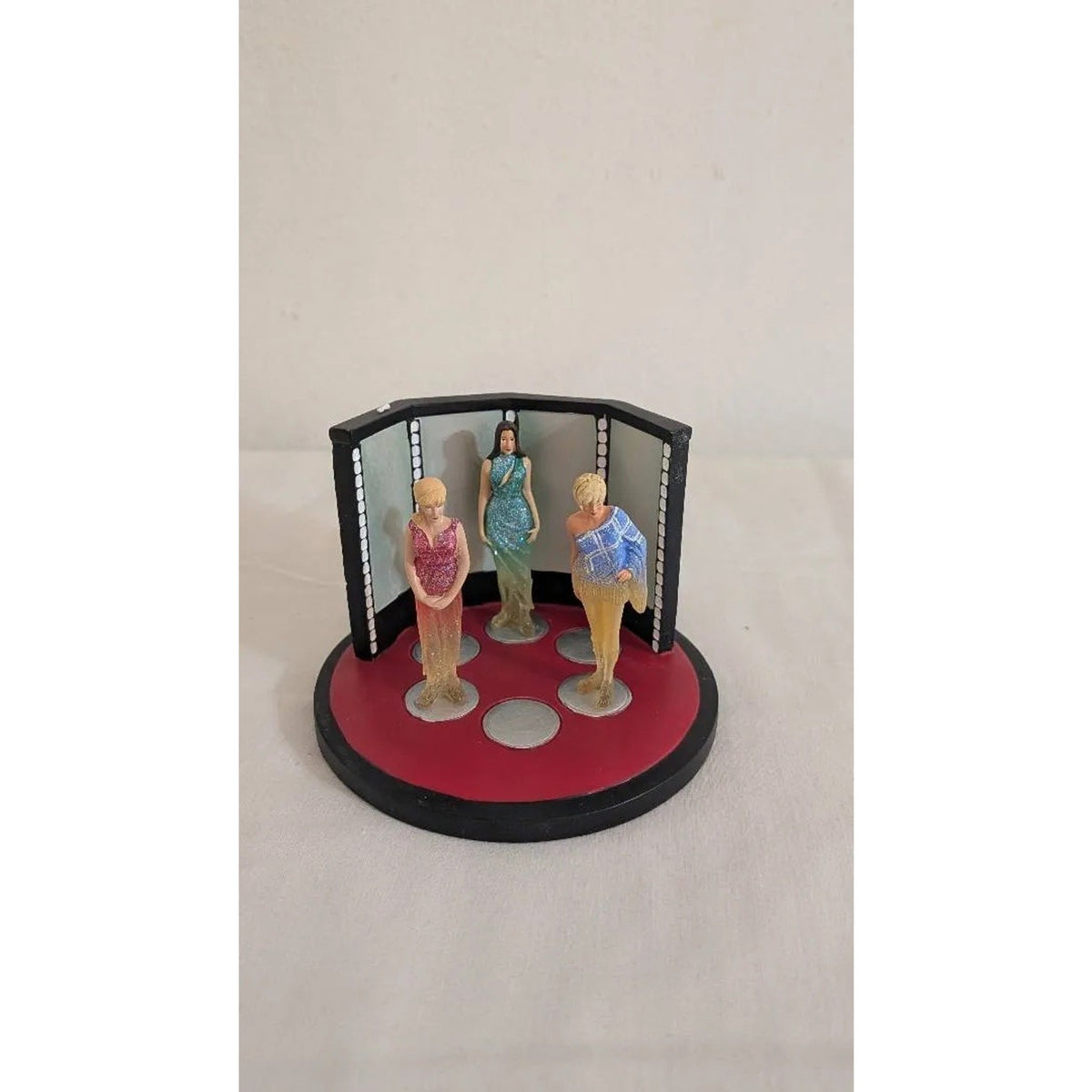Hawthorne Village Star Trek Space Seed & Mudd's Women Dioramas Enterprise COA
