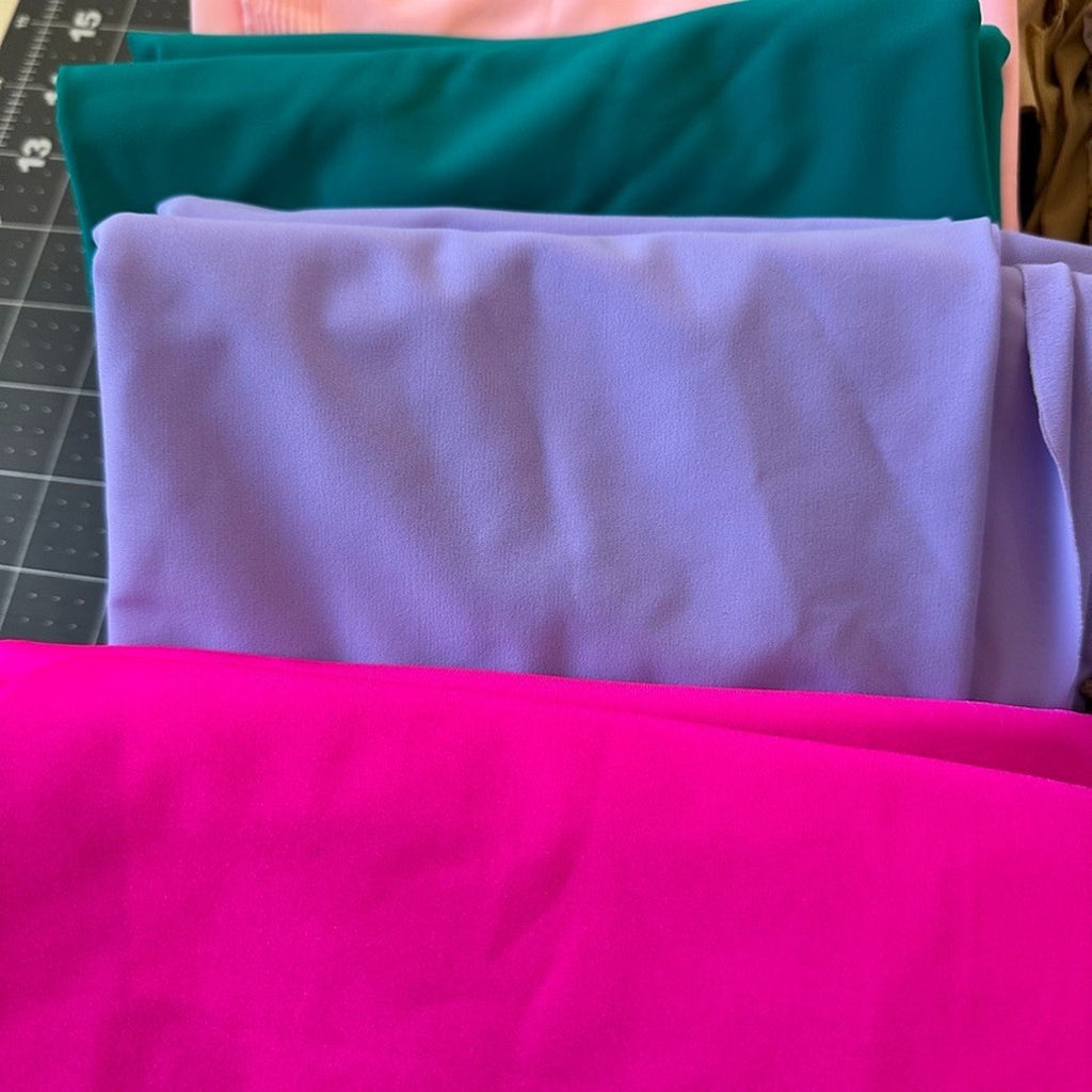 Huge Swimwear & Bathing Suit Stretch Nylon Fabric Lot – 7+ Yards + 8 lbs Scraps