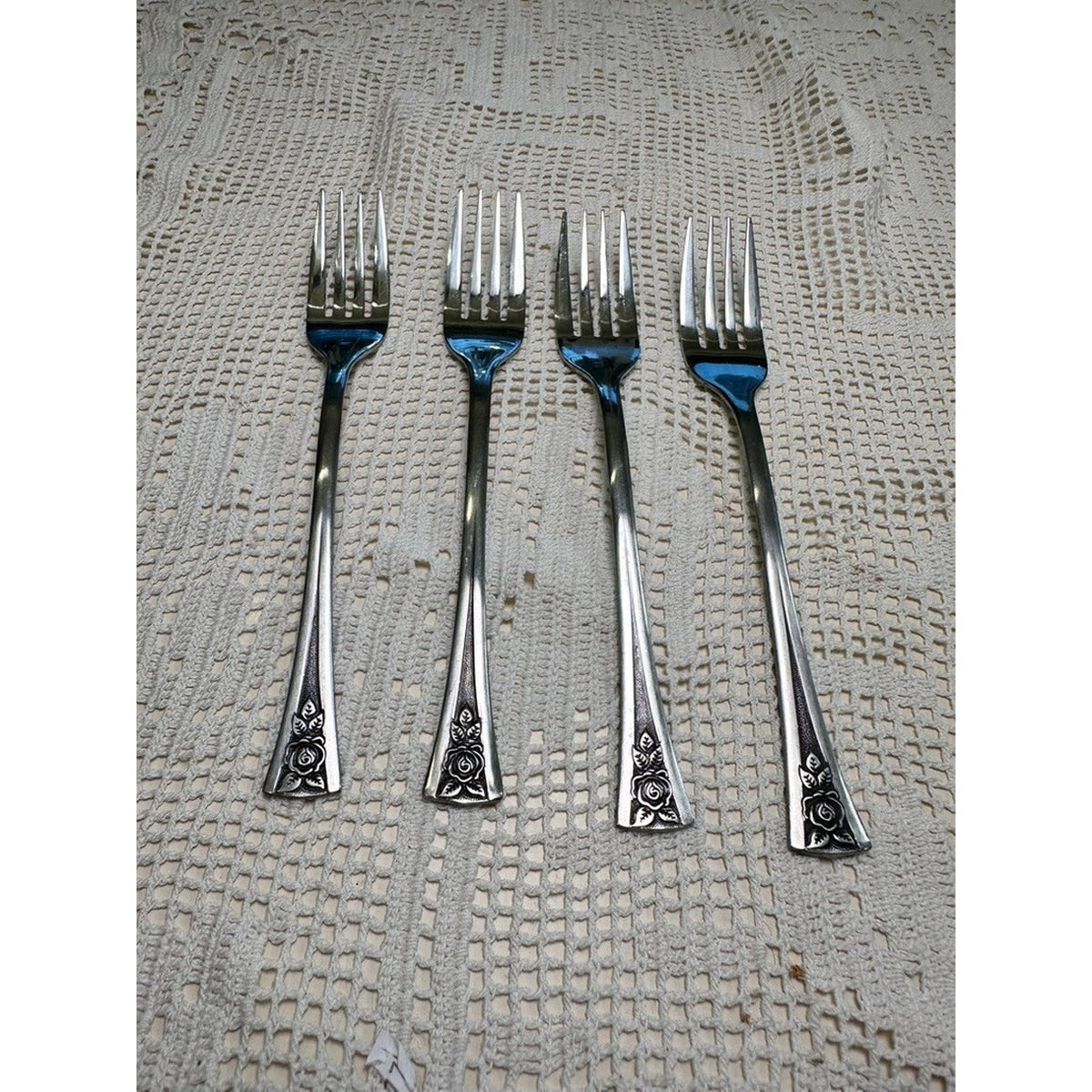 YOU PICK VTG Oneida Northland PASADENA Stainless Black Accent Silverware MCM