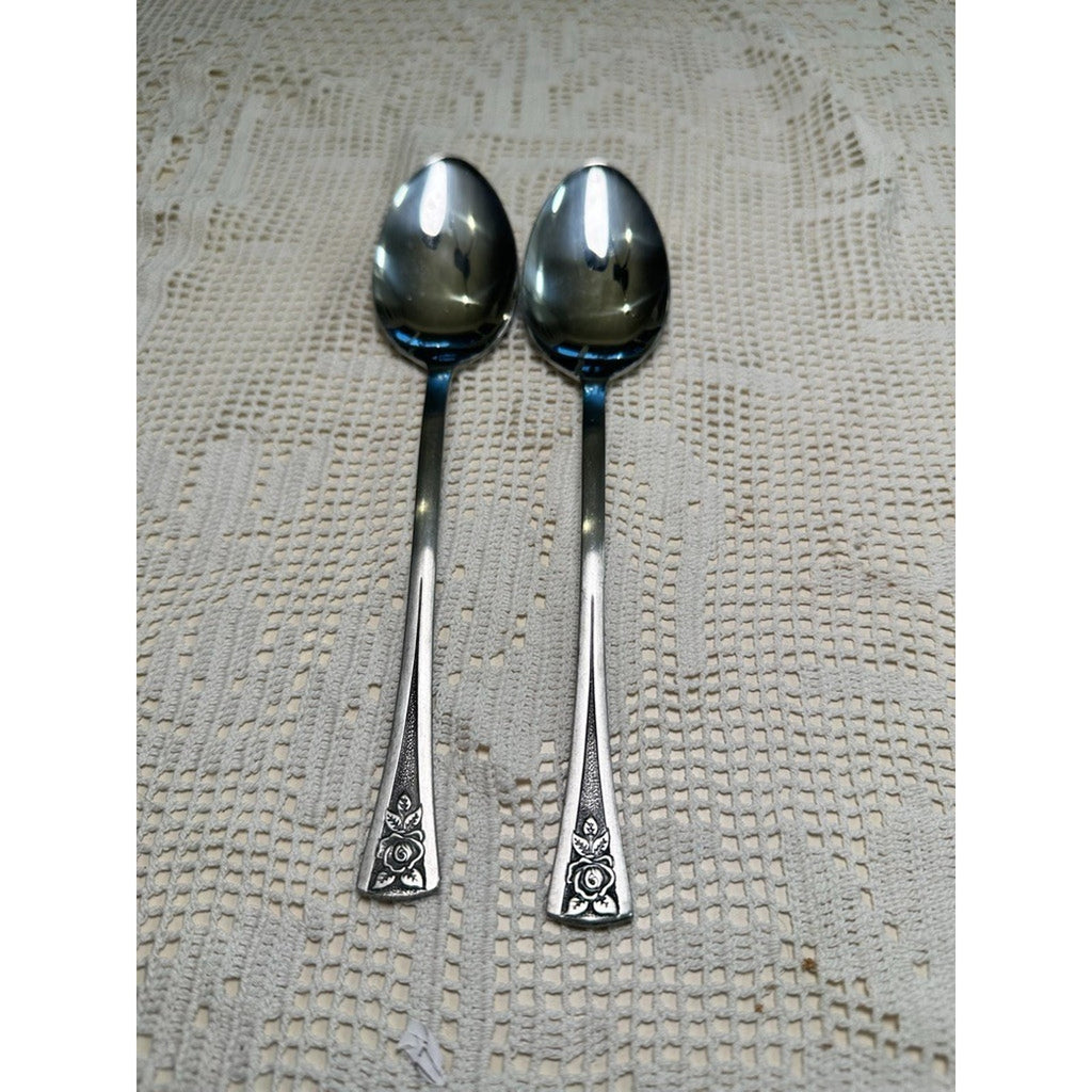 YOU PICK VTG Oneida Northland PASADENA Stainless Black Accent Silverware MCM