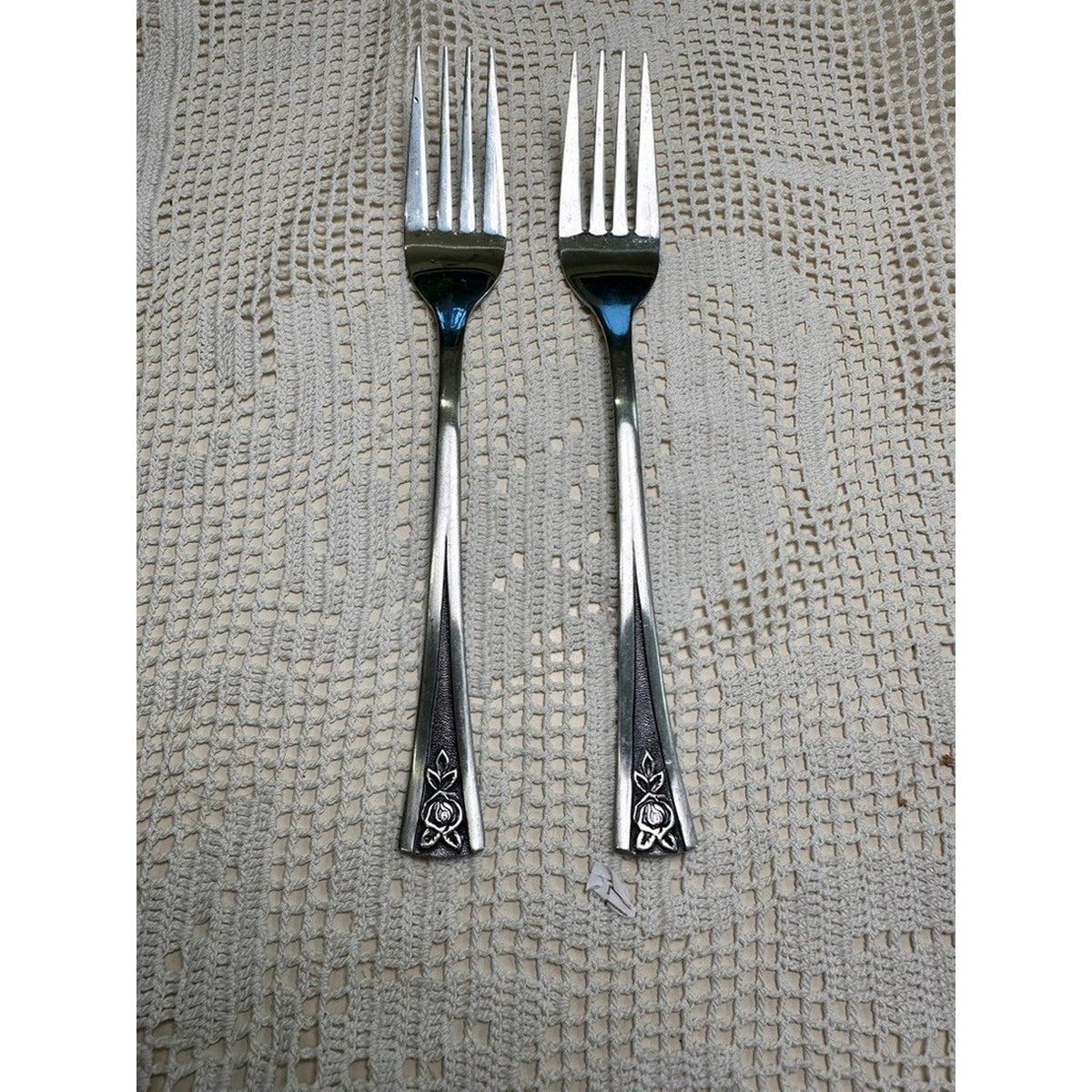 YOU PICK VTG Oneida Northland PASADENA Stainless Black Accent Silverware MCM