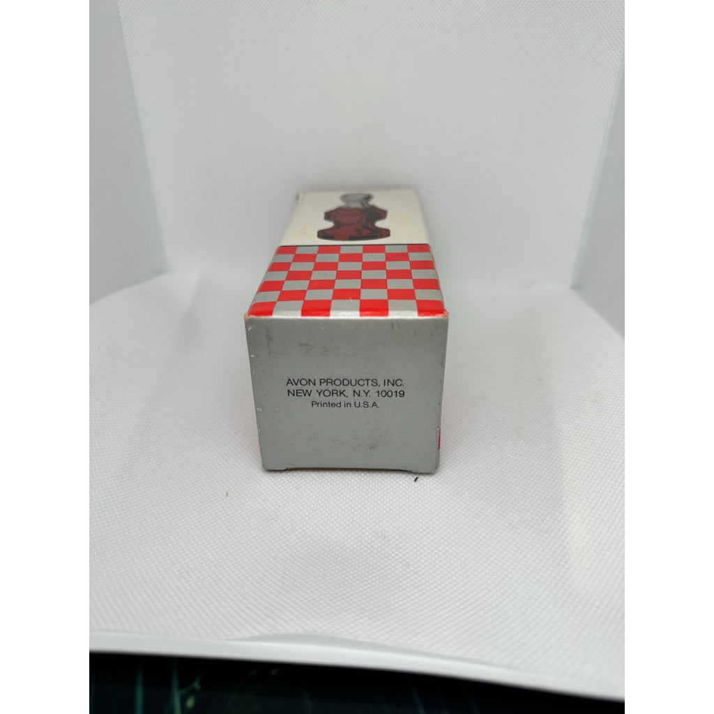 Vintage Avon Chess Piece Aftershave Decanter Lot of 4 w/ Original Boxes - 1970s